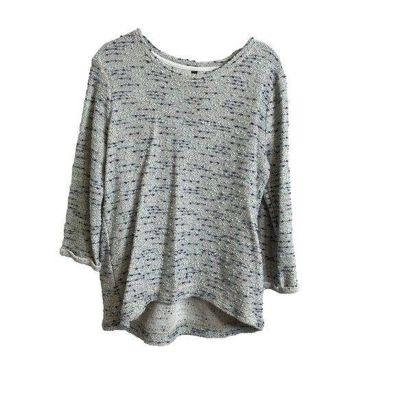 Massini Womens Hi Lo Tunic Top Size Medium Multicolor Long Sleeve - Picture 1 of 4